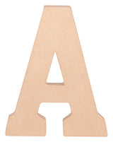 Lettre en papier mâché