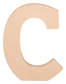 Lettre en papier mâché