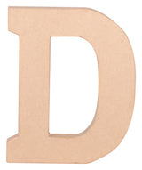 Lettre en papier mâché