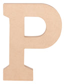 Lettre en papier mâché