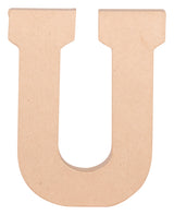 Lettre en papier mâché