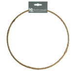 Anneau métallique + corde naturelle 25 cm - H+R The wire-man