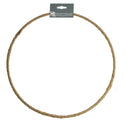 Anneau métallique + corde naturelle 35 cm - H+R The wire-man