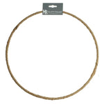 Anneau métallique + corde naturelle 35 cm - H+R The wire-man