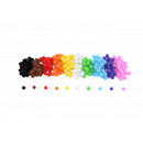 Lot de 200 mini pompons multicolores 0,8cm