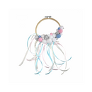 Lot de 200 pompons blancs - 3 tailles différentes - 2 coloris