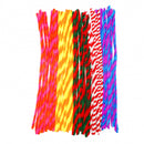 Lot de 50 chenilles Twist multicolores