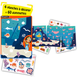 Fresques gommettes - 4 thèmes