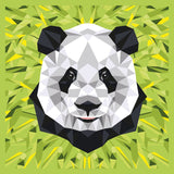Peinture par numéro - Le panda