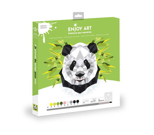 Peinture par numéro - Le panda