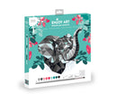 Peinture par numéro - L'éléphant