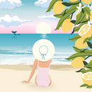 Peinture par numéro - Horizon sous le citronnier