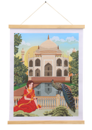 Poster à diamanter 34 X 45 cm évasion Inde - Crystal art kit