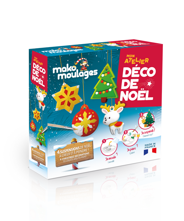 Kits de moulage "Mon Atelier Déco de Noël"