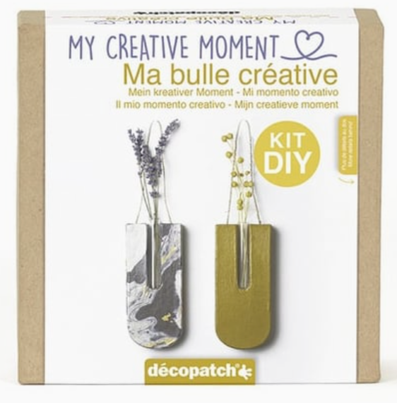 Mini kit soliflore - Ma bulle créative -Decopatch