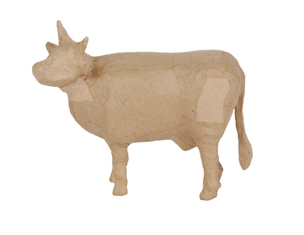 Papier mâché déco Vache