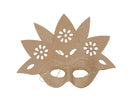 Papier mâché déco Masque fleur
