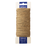Carte cordon jute 20 m x 2 mm