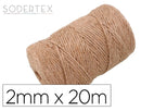 Carte cordon jute 20 m x 2 mm