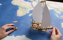 Kit maquette mécanique Ugears "OCEAN BEAUTY YACHT"