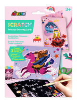 Cartes de vœux à gratter Avenir - Princesses