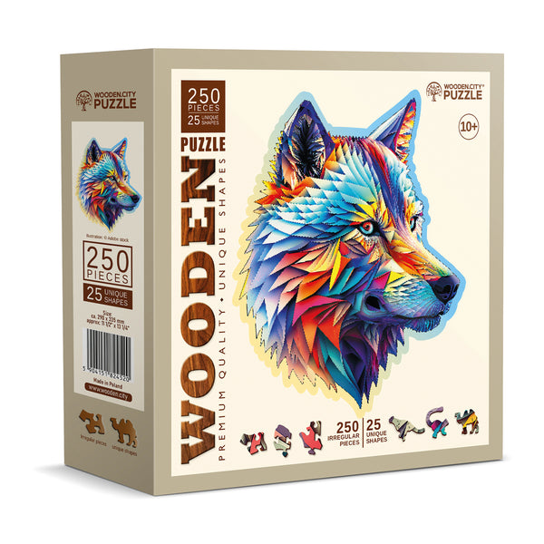 Puzzle loup 250 pièces