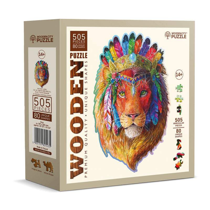 Puzzle lion mystique 505 pièces