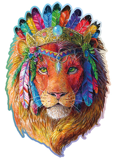 Puzzle lion mystique 505 pièces