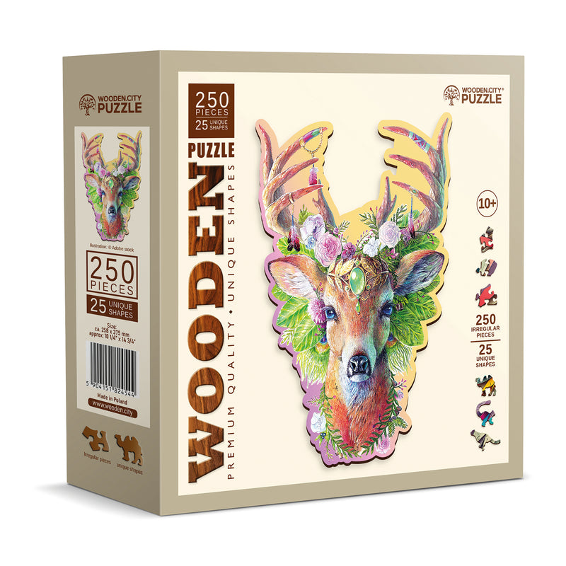 Puzzle cerf tendance 250 pièces