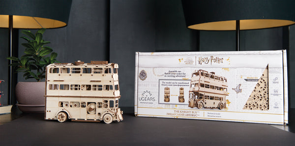 Kit maquette à construire Ugears "The night bus"