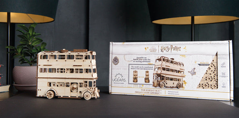 Kit maquette à construire Ugears "The night bus"