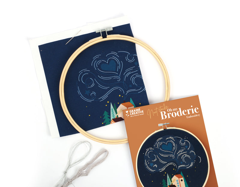 Kit broderie Nuit étoilée