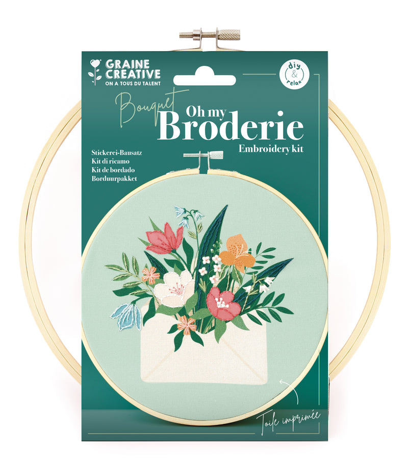 Kit broderie Bouquet