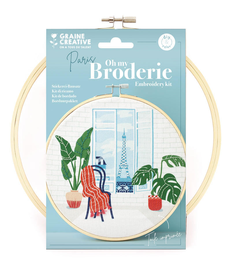 Kit broderie Paris