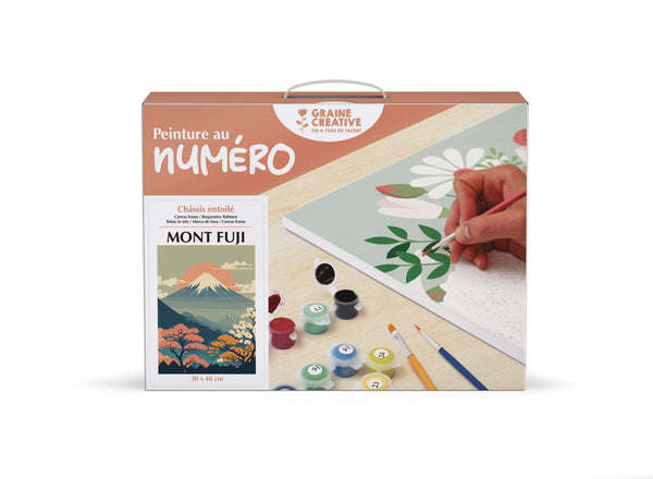 Peinture au numéro : Le mont Fuji