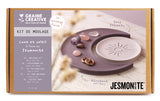 Kit de moulage Jesmonite : Lune & Soleil