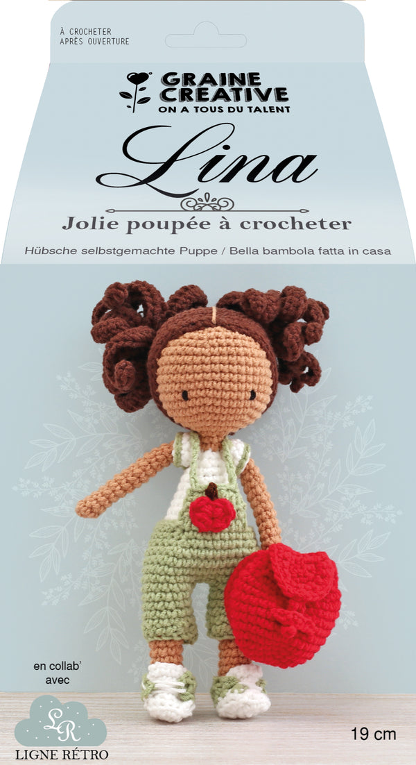 Kit poupée crochet Lina