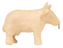 Papier mâché déco Vache avec anneau