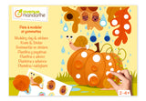 Boîte créative pâte à modeler & gommettes thème Saisons