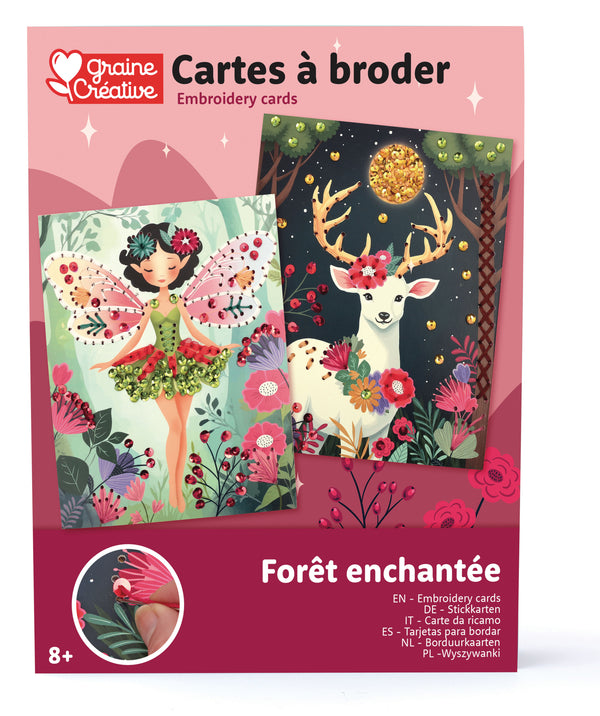 Kit à broder Forêt enchantée