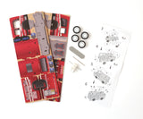 Maquette bois 3D véhicule Camion de pompiers