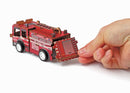 Maquette bois 3D véhicule Camion de pompiers