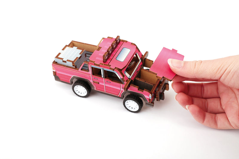 Maquette bois 3D véhicule Pick-up