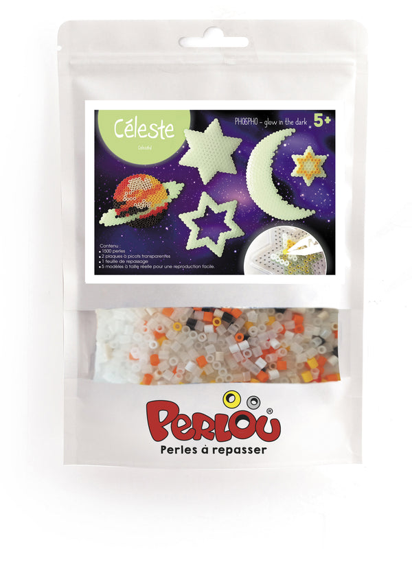 Kit Perlou Céleste Phospho (1000 perles)