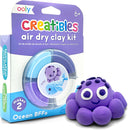 Kit de pâte à modeler auto-durcissante Ooly Creatibles Ocean BFFs - Dam