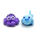 Kit de pâte à modeler auto-durcissante Ooly Creatibles Ocean BFFs - Dam