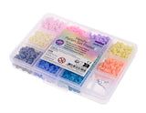 Kit perles Heishi pastel 1000 pièces - Glorex