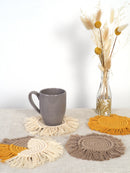 Kit macramé sous-verres (x4) - Artemio
