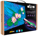 Okto Art Sensoriel - Peinture 3D : Chef d'Oeuvre - Nénuphars (Claude Monet) - Graine Gréative