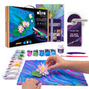 Okto Art Sensoriel - Peinture 3D : Chef d'Oeuvre - Nénuphars (Claude Monet) - Graine Gréative